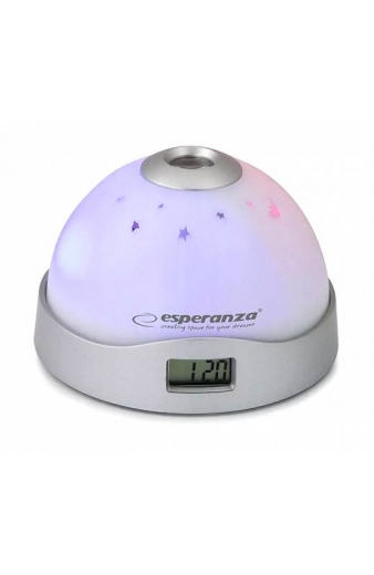 ESPERANZA επιτραπέζιο ρολόι EHC001 με προβολέα & LED, ξυπνητήρι