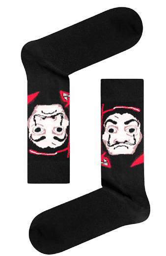 Κάλτσες Dali Mask - Black
