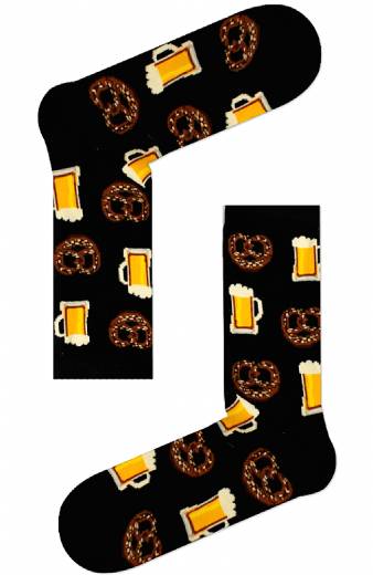 Κάλτσες Beer Pretzel - Black