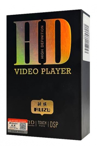 RUIZU MP3 player Η9 με οθόνη αφής 3.8", 16GB, BT, 1000mAh, μαύρο