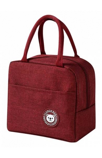 Ισοθερμική τσάντα HUH-0012, 7L, αδιάβροχη, 23x13x21cm, κόκκινη