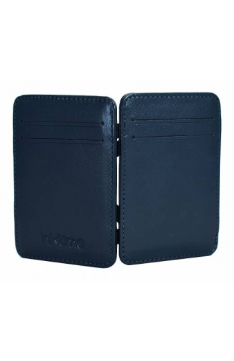 INTIME έξυπνο πορτοφόλι IT-014, RFID, δερμάτινο, μπλε