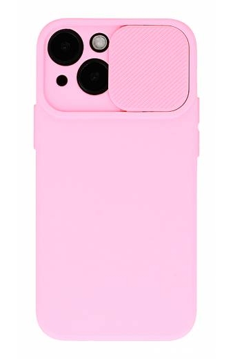 POWERTECH Θήκη Camshield Soft MOB-1794 για iPhone 14, ροζ