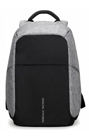 MARK RYDEN τσάντα πλάτης MR5815, με θήκη laptop 15.6", 15L, γκρι