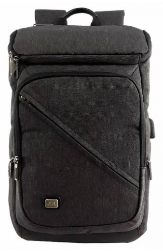 MARK RYDEN τσάντα πλάτης MR6545, με θήκη laptop 15.6", μαύρη