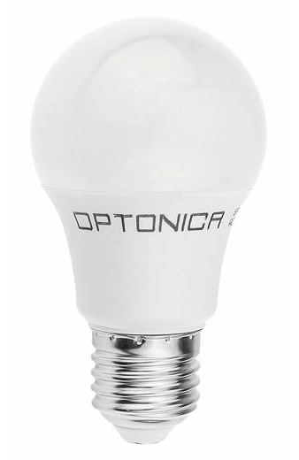OPTONICA LED λάμπα A60 1774, 9W, 6000K, E27, 806lm