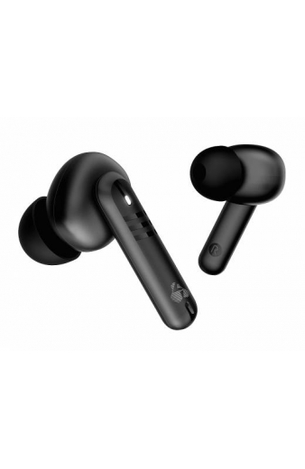 POWERTECH earphones με θήκη φόρτισης PT-1227, TWS, ENC, 30/480mAh, μαύρα