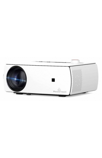 POWERTECH LED βιντεοπροβολέας PT-983, Full HD, Dolby Audio, WiFi, λευκός