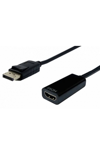 POWERTECH αντάπτορας DisplayPort σε HDMI PTH-032, 4K, μαύρο