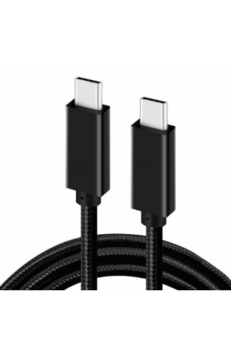 POWERTECH καλώδιο USB-C PTH-091, 100W, 20Gbps, 4K, E-mark, 1.5m, μαύρο