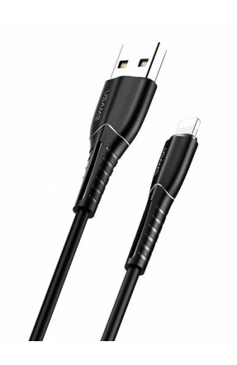 USAMS καλώδιο Lightning σε USB US-SJ364, 10W, 1m, μαύρο