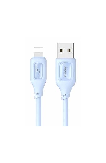 USAMS καλώδιο Lightning σε USB US-SJ618, 12W, 1m, μπλε