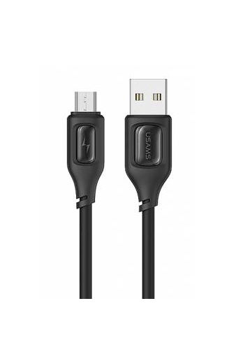USAMS καλώδιο micro USB σε USB US-SJ620, 10W, 1m, μαύρο