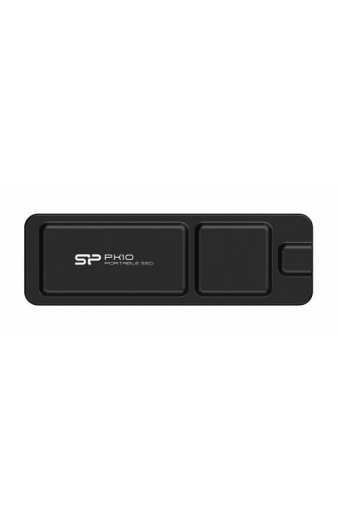 SILICON POWER εξωτερικός SSD PX10, 1TB, USB 3.2, 1050-1050MB/s, μαύρος