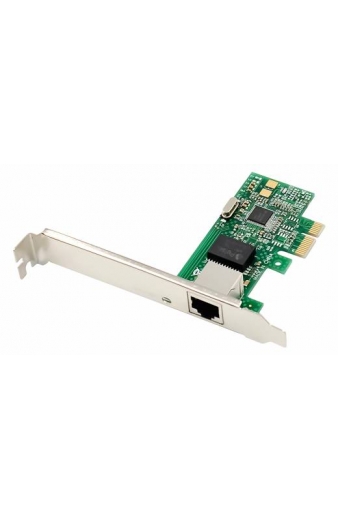 POWERTECH κάρτα επέκτασης PCIe σε 1x RJ45 ST7224, 1000Mbps, WGI211AT