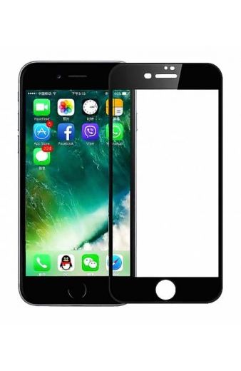 POWERTECH Tempered Glass 5D Full Glue TGC-0233 για iPhone 7 Plus, μαύρο