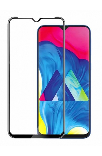 POWERTECH Tempered Glass 5D Full Glue για Samsung A10/A10s 2019, μαύρο