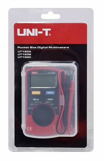 UNI-T ψηφιακό πολύμετρο τσέπης UT120B, 600V DC/AC