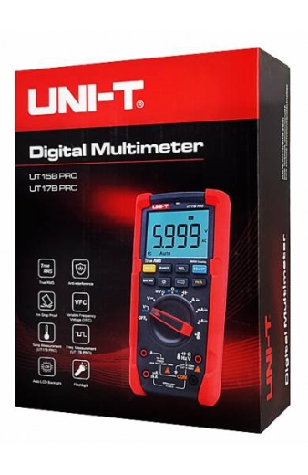 UNI-T ψηφιακό πολύμετρο UT17B-PRO, 1000V AC/DC, VFC, True RMS