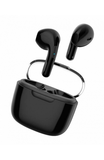 CELEBRAT earphones με θήκη φόρτισης W52, True Wireless, Φ13mm, μαύρα