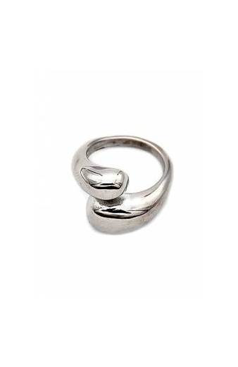 Δαχτυλίδι Από Ατσάλι - Ασημί